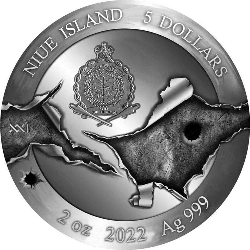 Маленька острівна держава Ніуе випустила монету на честь захисників Азовсталі